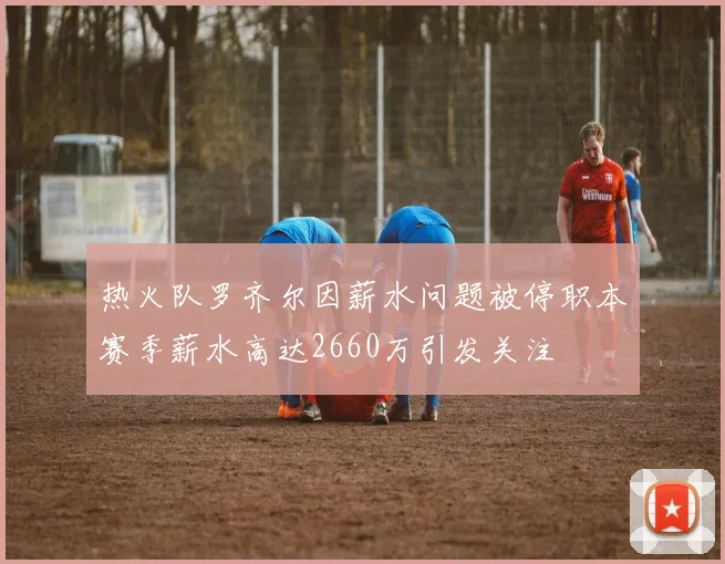 热火队罗齐尔因薪水问题被停职本赛季薪水高达2660万引发关注